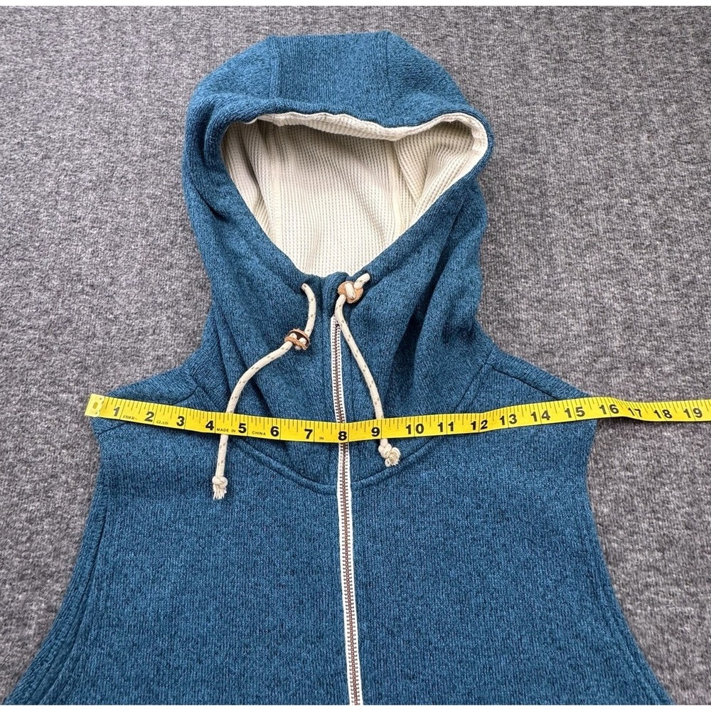 Burton Vest Womens M Blue Hooded Sleeveless Full Zip DRYRIDE Outdoor Ski Snow - Picture 4 of 14